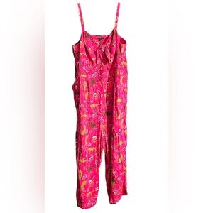 Torrid Pink Floral Jumpsuit